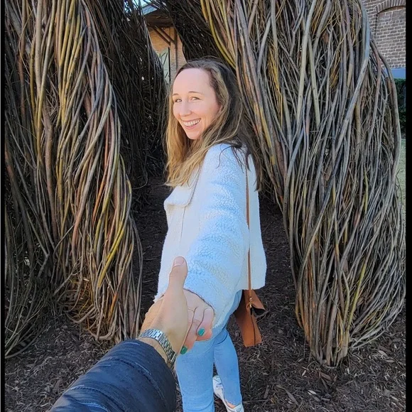 LOFT Cream Teddy Jacket - Picture 2 of 3